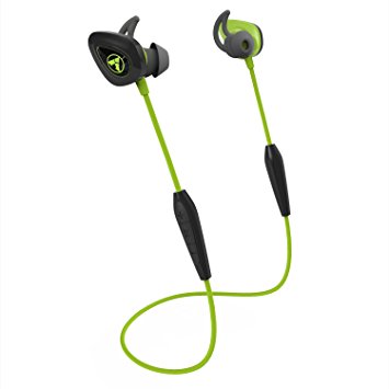 AY Bluetooth Headphones,Wireless Sports Bluetooth Earphones Noise Cancelling Stereo In Ear Earbuds,V4.2 Heavy Bass Sweatproof Lightweight Headsets Built-in Mic for Iphone,Ipad,Samsung,LG,Xiaomi (Green)