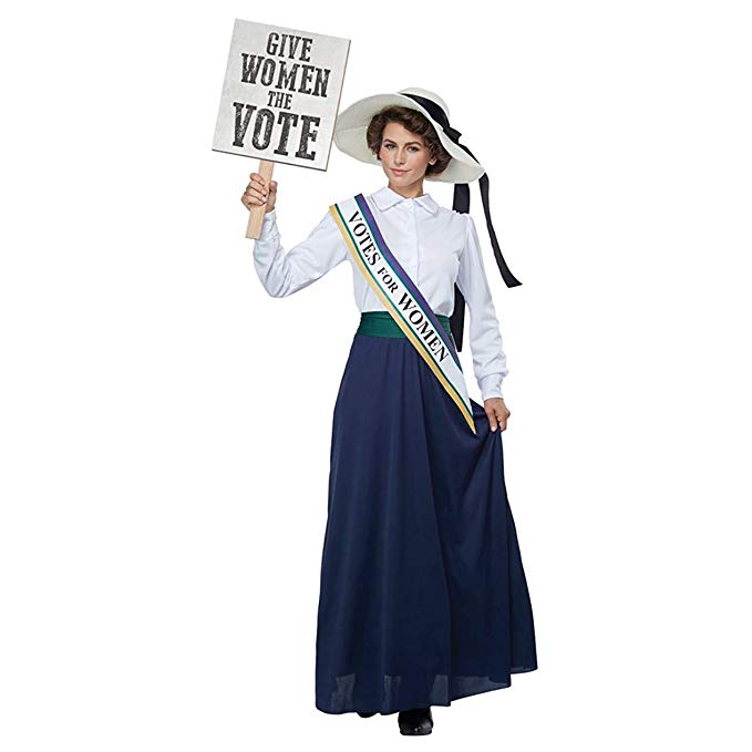 Women's American Suffragette Costume