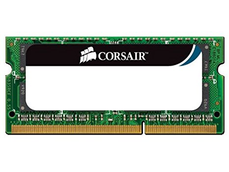 Corsair CMSO8GX3M1A1333C9 Value Select 8GB (1x8GB) DDR3 1333 Mhz CL9 Mainstream Notebook Memory Module