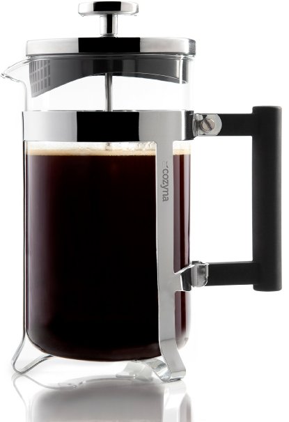 French Press Coffee Maker by Cozyna 34oz  8 Cup  1 Liter Eden