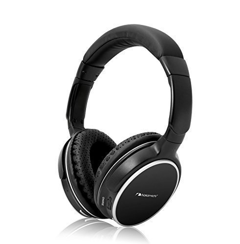 Nakamichi BTHP11 Series Bluetooth On-The Ear Headphones - Retail Packaging - Black