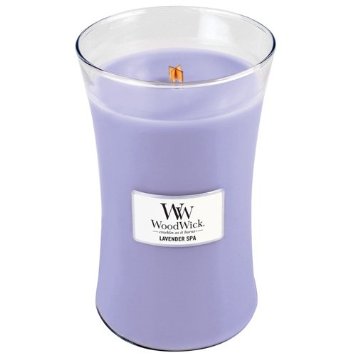 Woodwick Candle, Large, Lavender Spa