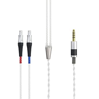 NewFantasia HiFi Cable with 4.4MM Balanced Male Compatible with Sennheiser HD800, HD800S, HD820 Headphones Compatible with Sony WM1A, NW-WM1Z 2m/6.6ft