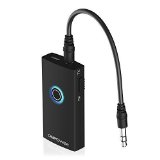 Bluetooth Transmitter Receiver DBPOWER 2-In-1 Wireless Audio Music Streaming Switchable Button with 35mm Stereo Output Connect Your PC iPhone iPad MP3 Player and Entertainment Systems or Car