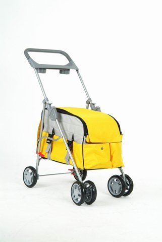 Yellow Pet Stroller/Carrier/Car Seat