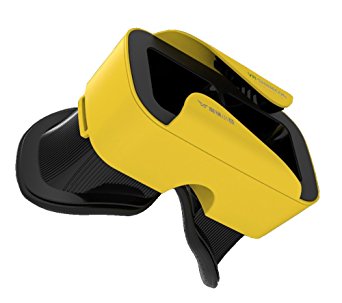 VR Shinecon 3.0 Mini Virtual Reality Headset, Use with Smartphones iOS & Android - Yellow