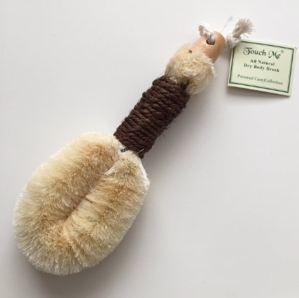 Touch Me  All Natural Spa Dry Skin Brush- 10 Length
