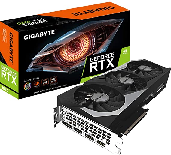 Gigabyte GeForce RTX 3070 GAMING OC 8GB Graphics Card