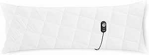 Sunbeam Heated Body Pillow, Diamond Quilting, 1500g Fill, Diamond Quilted Cover