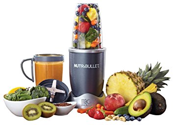 NutriBullet 600 Superfood Nutrition Extractor, Blender & Mixer System (8-Piece Set)