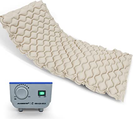 MAIDeSITe Alternating Pressure Pad | Includes Mattress and Electric Pump System | 75" L x 35" W x 3" Th | Weight Limit 300 LBS - S11A