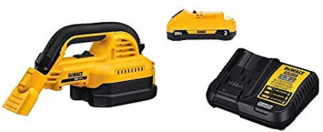 DEWALT DCV517B Baretool 20V MAX Cordless 1/2 gallon Wet/Dry Portable Vac Kit  (Tool Only) with DCB230C 20V Battery Pack