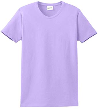 Joe's USA Womens Heavyweight 6.1-Ounce, 100% Soft Spun Cotton T-Shirts in 37 Colors XS-4XL