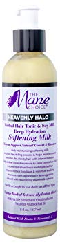 The Mane Choice Heavenly Halo Herbal Hair Tonic & Soy Milk Deep Hydration Softening Milk 8 fl oz, pack of 1