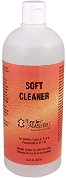 Leather Master Soft Cleaner, 33.8 oz/Liter