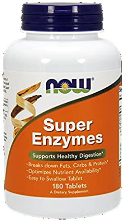 Super Enzymes by Now Foods 180 Tablets