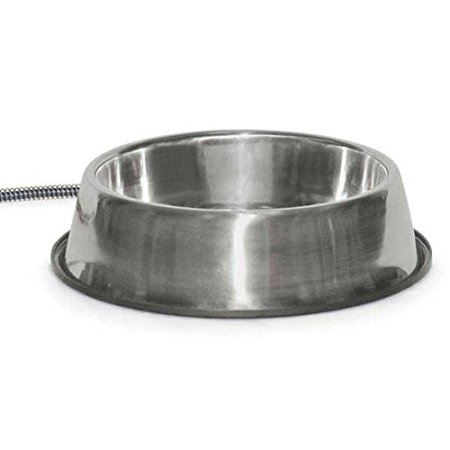 K&H Manufacturing Thermal-Bowl Outdoor Heated Water Bowl