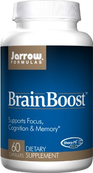 Jarrow Formulas Jarrow Formulas Brainboost, Supports Focus, Cognition & Memory, 60 Caps