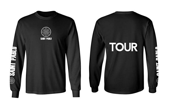 Saint Pablo World Tour Merch, I Feel Like Pablo/ Life Of Pablo Long Sleeve T-Shirt