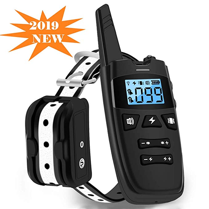 WDFZONE Dog Shock Collar Training for Dogs Waterproof Rechargeable Best Remote Dog Training Collars Dog Training with Shock Collar …