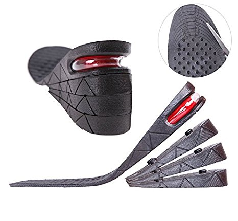 Kalevel Height Increase Insoles 8cm 3.2 Inches Height Increasing Insoles Shoe Lifts for Men Women