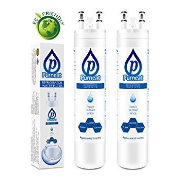 Purneat Frigidaire ULTRAWF & WF3CB Refrigerator Water Filter,2 pack (2 Pcs)