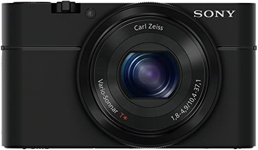 Sony DSC-RX100 Cybershot 20.2MP Point & Shoot Digital Camera with 3.6X Optical Zoom (Black)