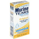 Murine Tears Lubricant Eye Drops for Dry Eyes Original 05 oz 15 ml