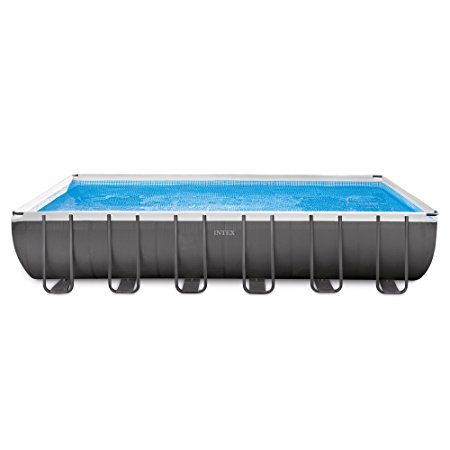 Intex 24-Foot by 12-Foot by 52-Inch Rectangular Ultra Frame Pool