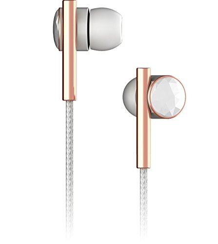 Caeden Linea N°2 In-Ear Headphone, Faceted Ceramic & Rose Gold