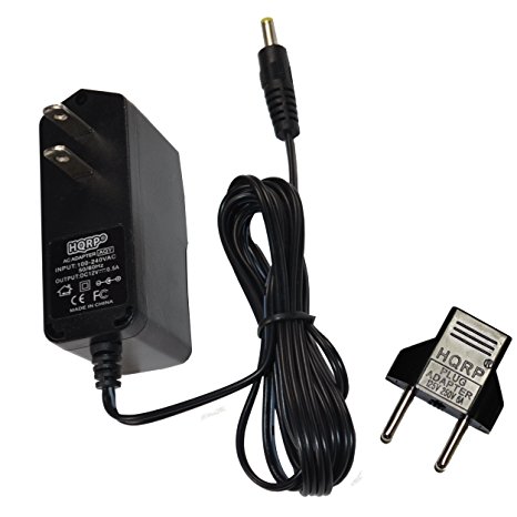 HQRP AC Adapter for Yaesu Vertex VX-8 VX-8R VX-8E VX-8GR VXA-150 VXA-210 VXA-220 VXA-300 VXA-700 VXA-710 SPIRIT Transceiver Power Supply Cord Adaptor Charger Two Way Radio   Euro Plug Adapter