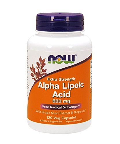 Now Alpha Lipoic Acid (600mg) 120 vcaps