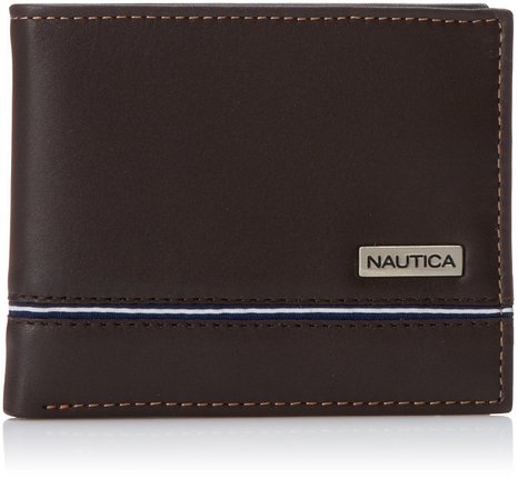 Nautica Men's Multi-Card Passcase Wallet