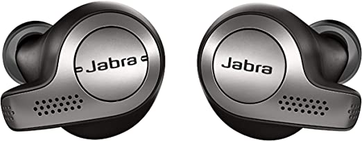 Jabra Elite 65t Earbuds – Alexa Built-in, True Wireless Earbuds with Charging Case, Titanium Black – Bluetooth Earbuds Engineered for The Best True Wireless Calls and Music Experience