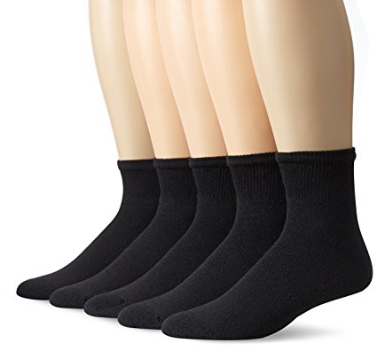 Fruit Of The Loom Men's 5 Pack Ankle Socks