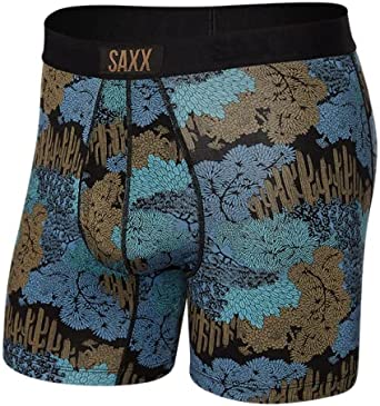 SAXX Men's Underwear- Ultra Super Soft Boxer Briefs with Fly and Built-in Pouch Support – Underwear for Men