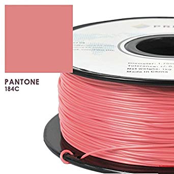 PRILINE TPU-1KG 1.75 3D Printer Filament, Dimensional Accuracy  /- 0.03 mm, 1kg Spool, 1.75 mm, Red