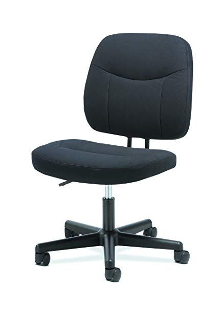 HON Sadie Task Chair-Computer Chair for Office Desk, Black (HVST401)