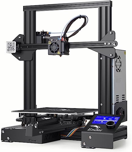 Creality Ender 3 3D Printer Fully Open Source with Resume Printing All Metal Frame FDM DIY Printers with Resume Printing Function 220x220x250mm