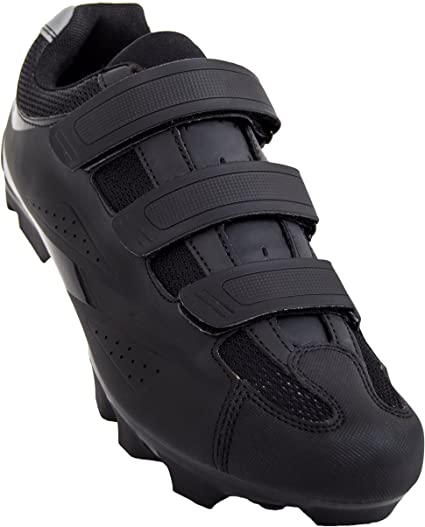 Tommaso Montagna 100 Men's Mountain Bike MTB Spin Cycling Shoe Compatible with SPD Cleats Black