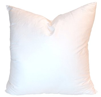 Pillowflex Synthetic Down Pillow Inserts for Shams Aka Faux / Alternative (30 Inch by 30 Inch)