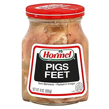 Hormel Semi-Boneless Pickled Pigs Feet, 9 oz (2 Pack) by Hormel