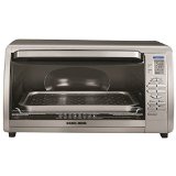 Black and Decker CTO6335S Stainless Steel Countertop Convection Oven Silver