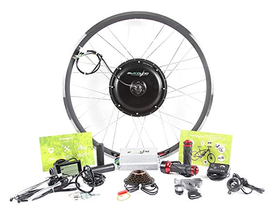 EBIKELING 48V 1200W Direct Drive Motor Front Rear Wheel 26" 700C e-Bike Conversion Kit Electric Bicycle