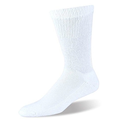 World's Softest Men's / Women's Sensitive Feet Wide Fit Crew Socks