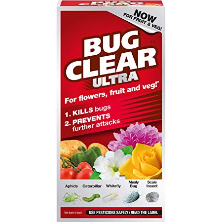 Scotts Miracle-Gro Bug Clear Ultra for Flowering Plants 200 ml Liquid Concentrate Insecticide and Acaricide