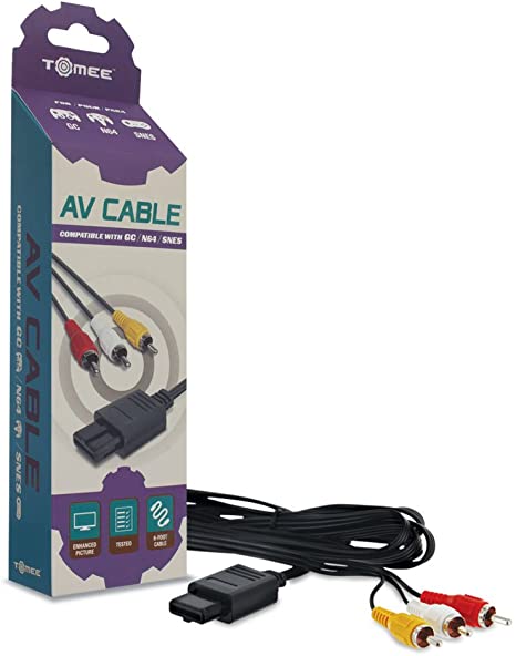 Tomee AV Cable for Gamecube/ N64/ SNES