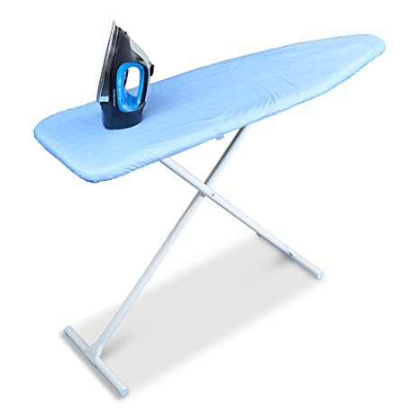 Sunbeam Scorch Resistant Solid Iron Ironing Board Cover 15" x 54" (Blue)