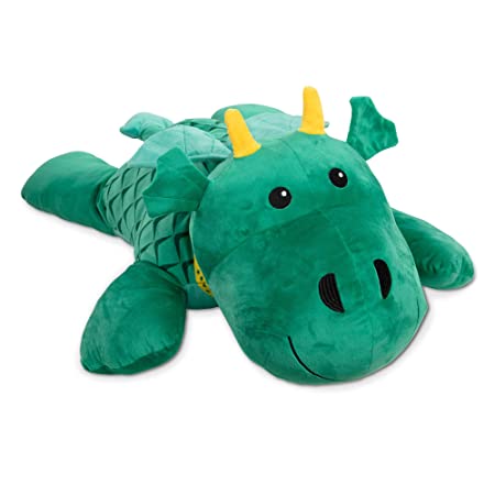 Melissa & Doug Cuddle Dragon Jumbo Plush Stuffed Animal with Activity Card