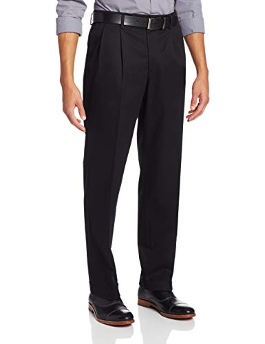 Dockers Men's Iron-Free Classic Pleated Stretch Pants